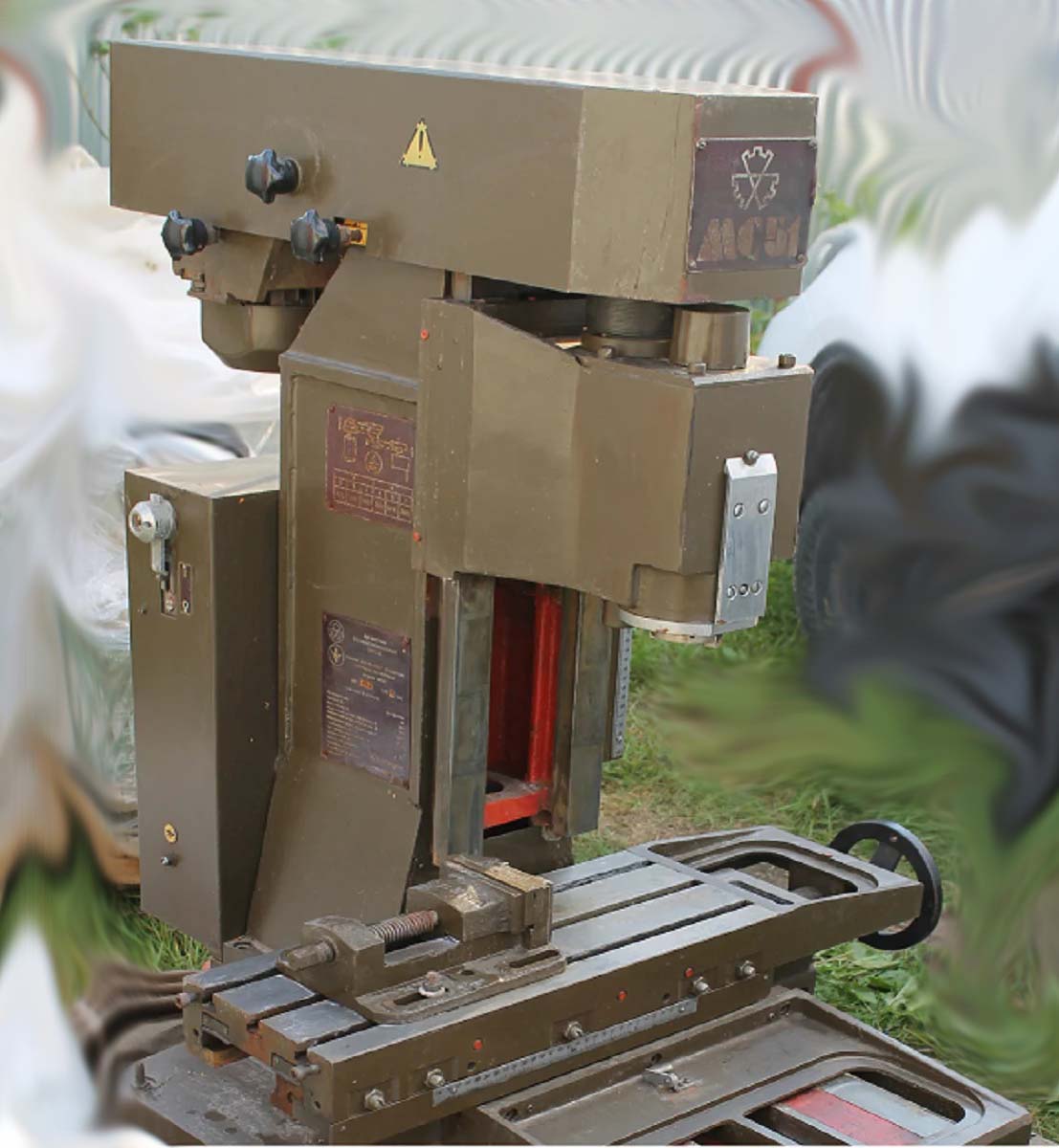 Фото настільного фрезерного верстата МС-51 Фото настільного фрезерного верстата МС-51